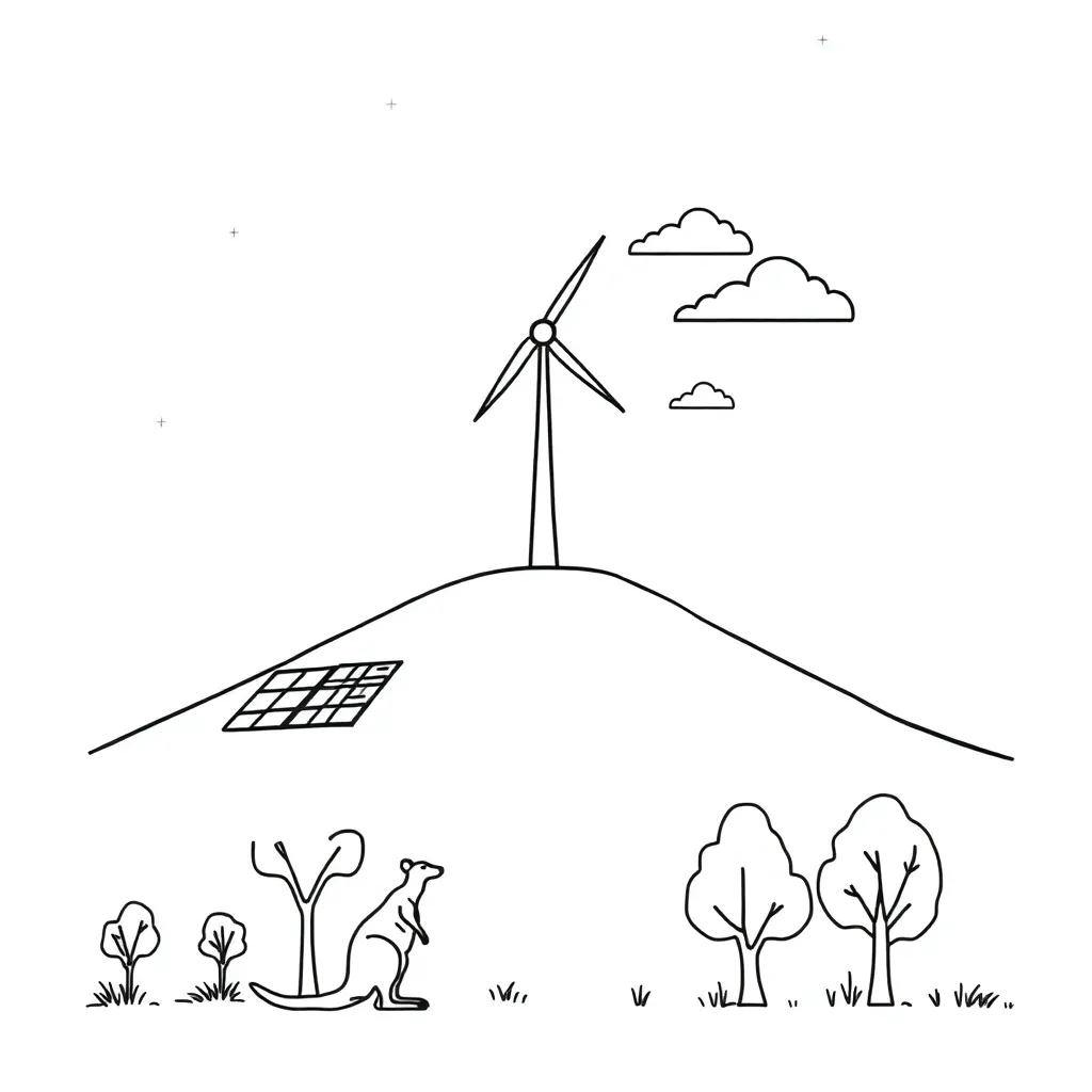 Wind turbine and materials testing equipment