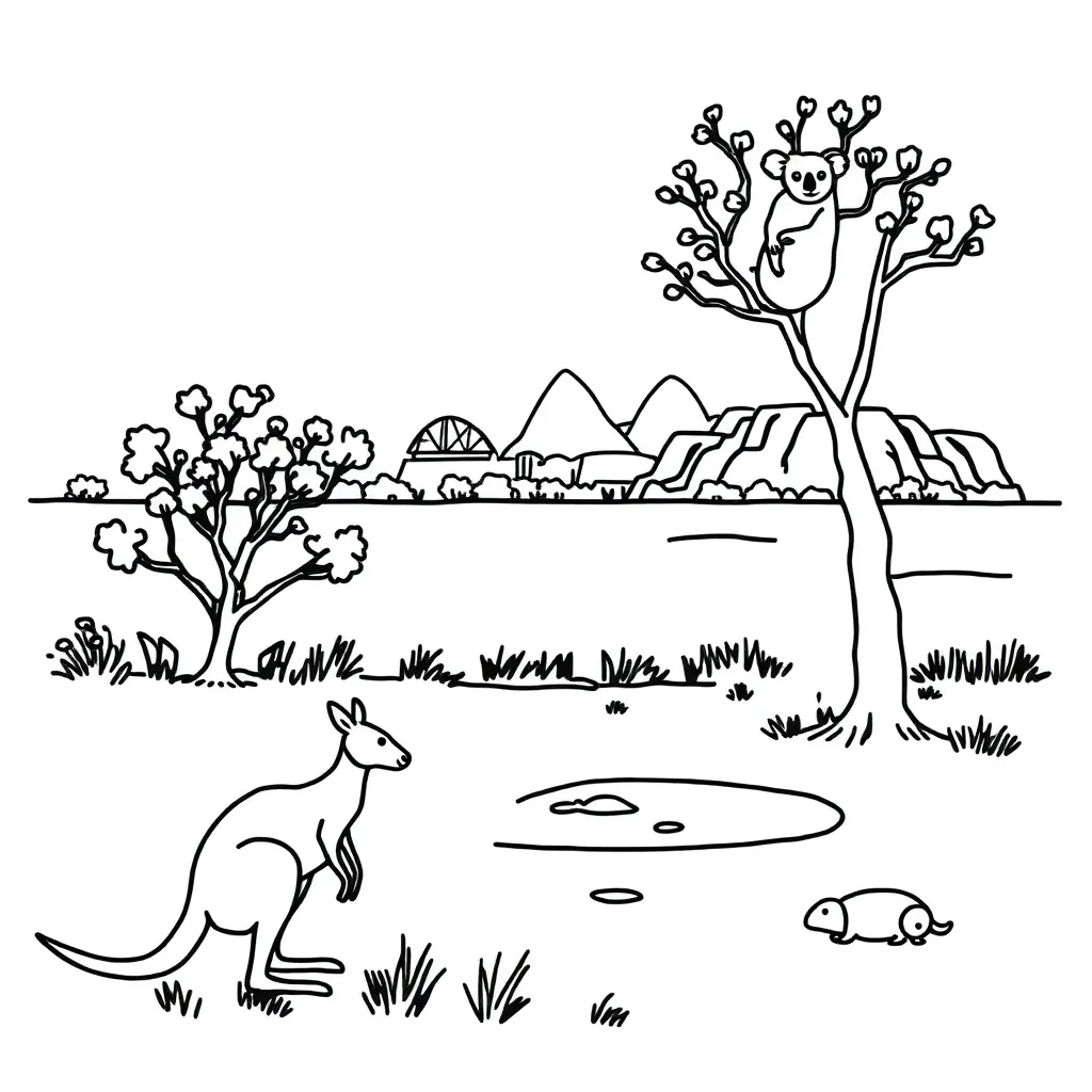 Simple and compound sentences illustration