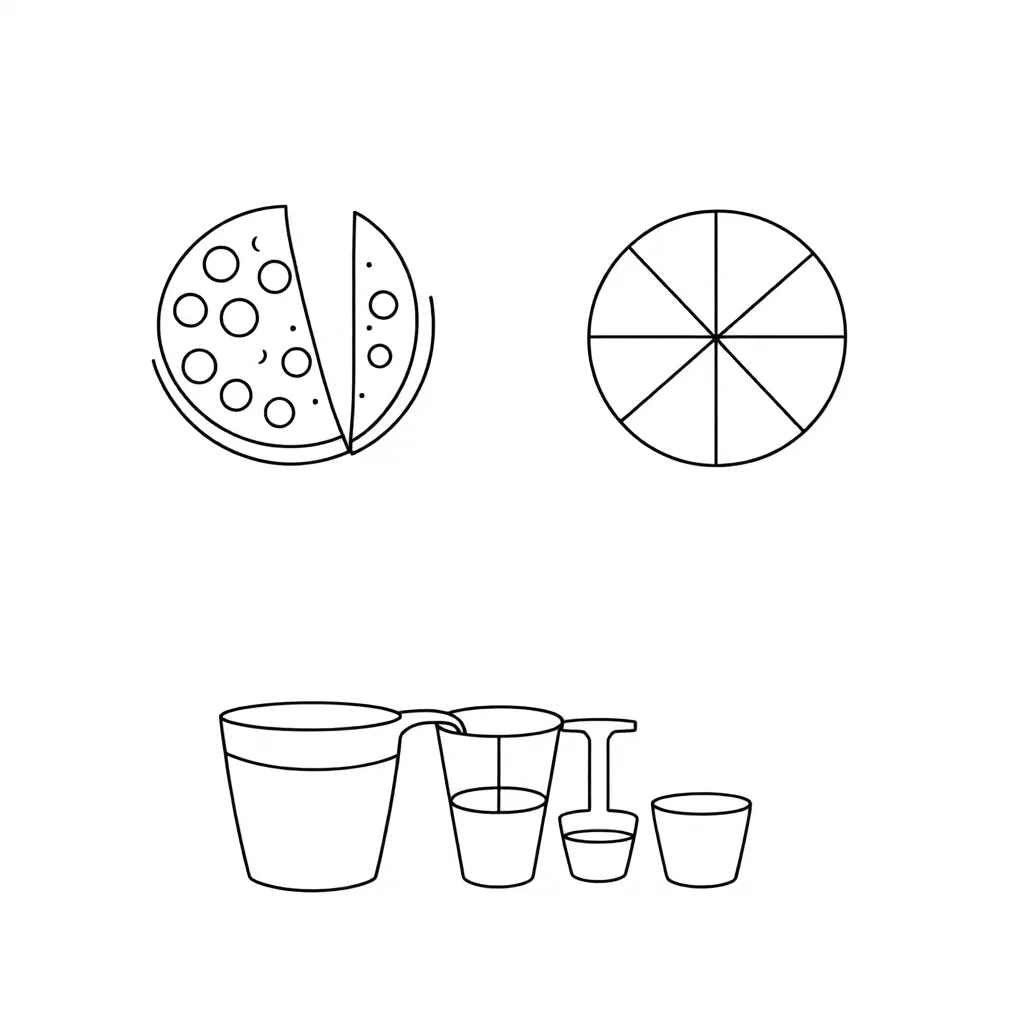 Fractions illustration