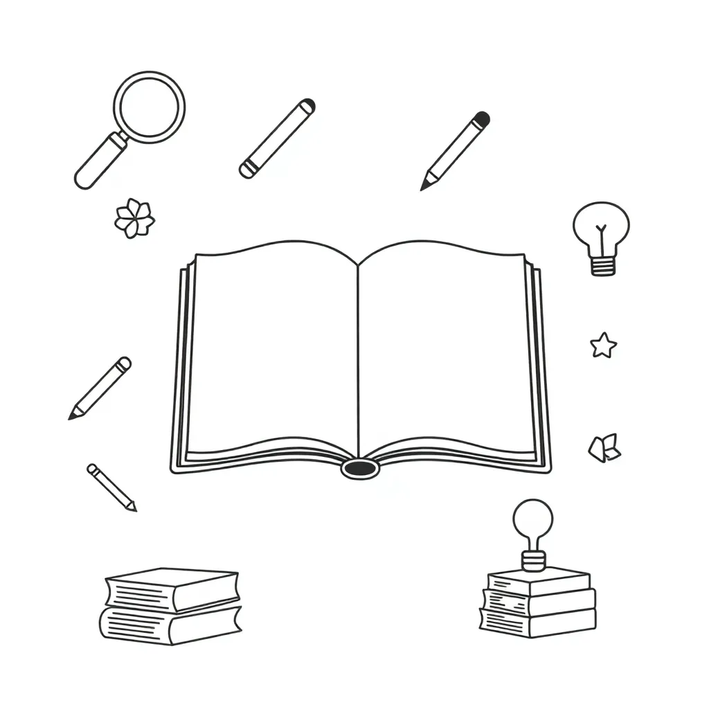 Children reading books together