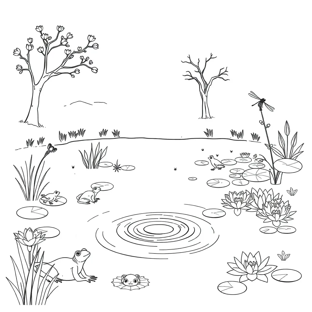 Microscopic pond organisms