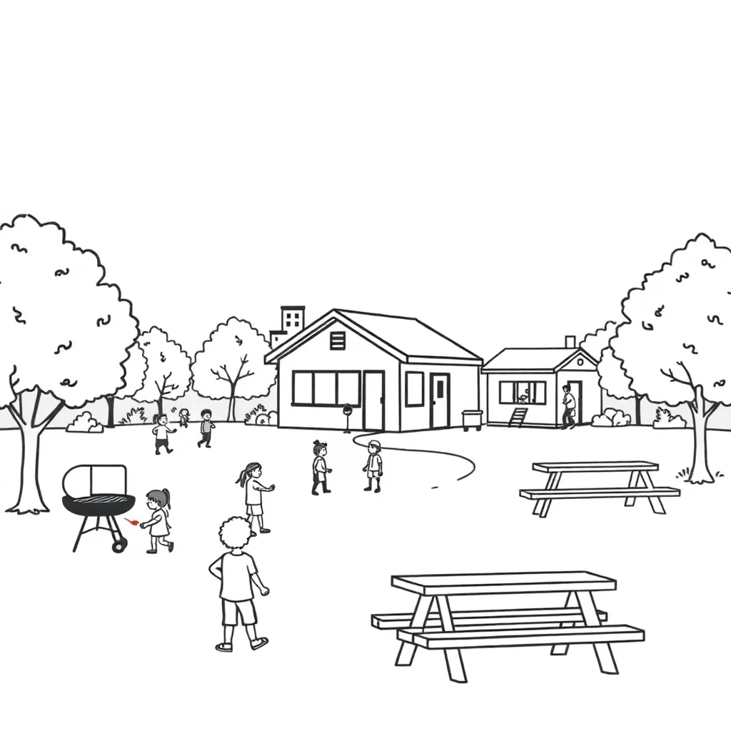 Community buildings and structures