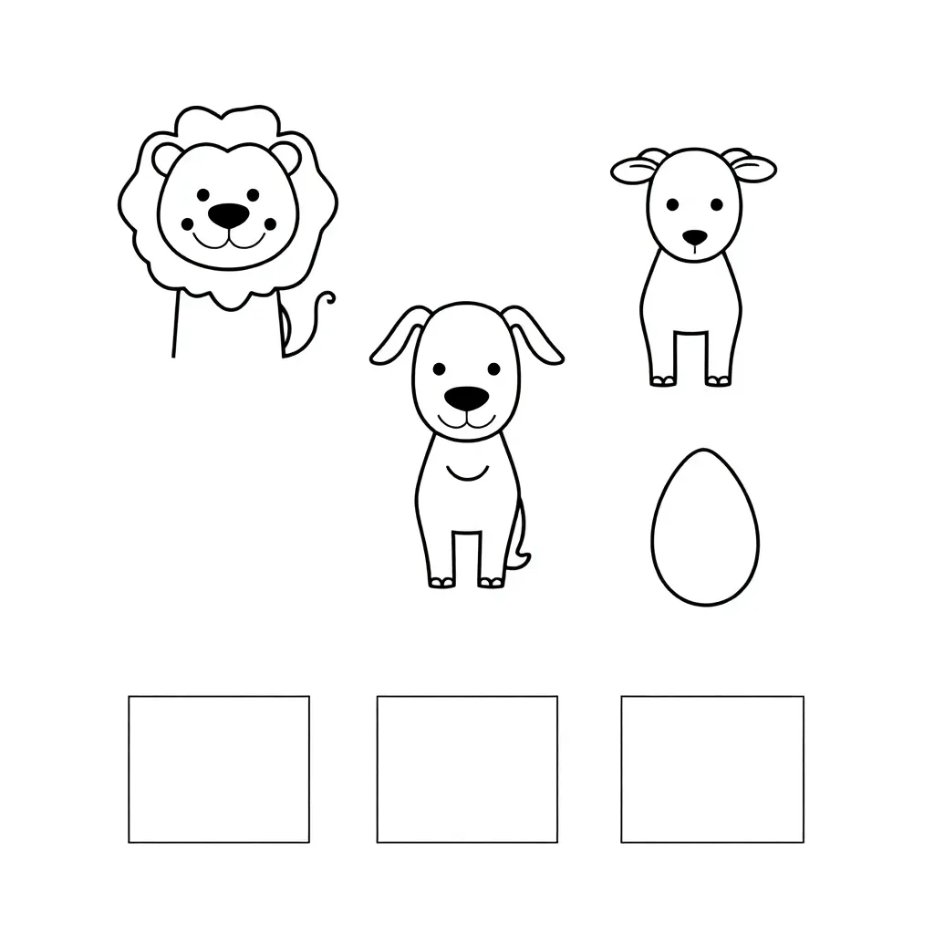 Children sorting letter sounds