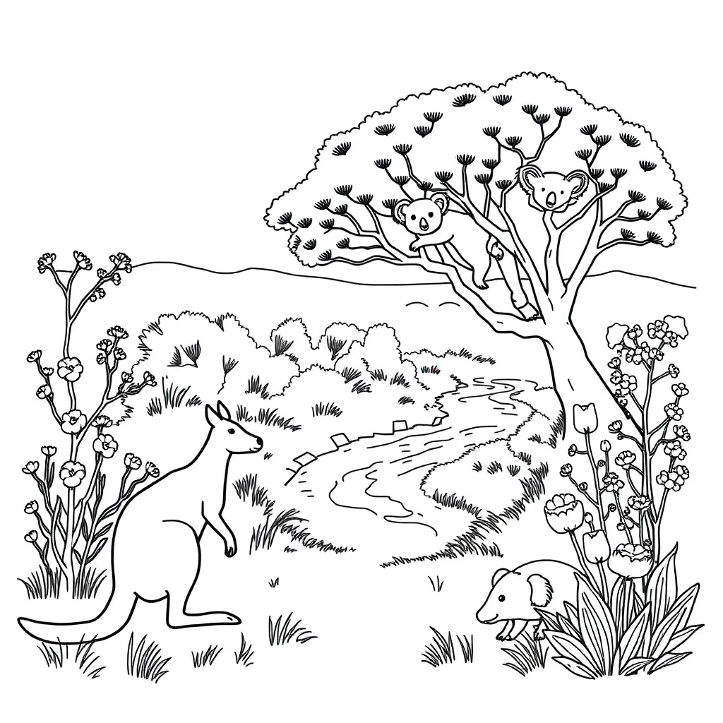 Animals in their habitats