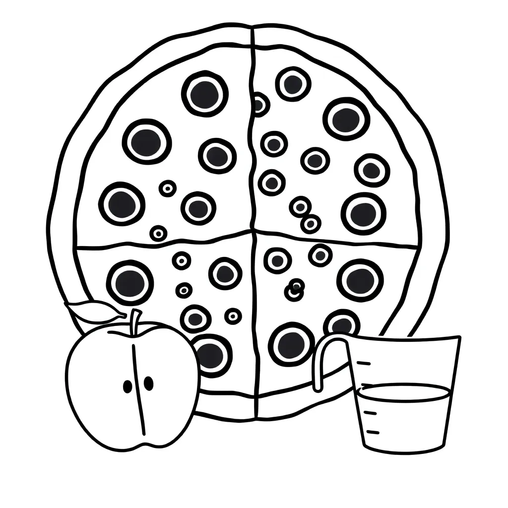 Fractions and division illustration