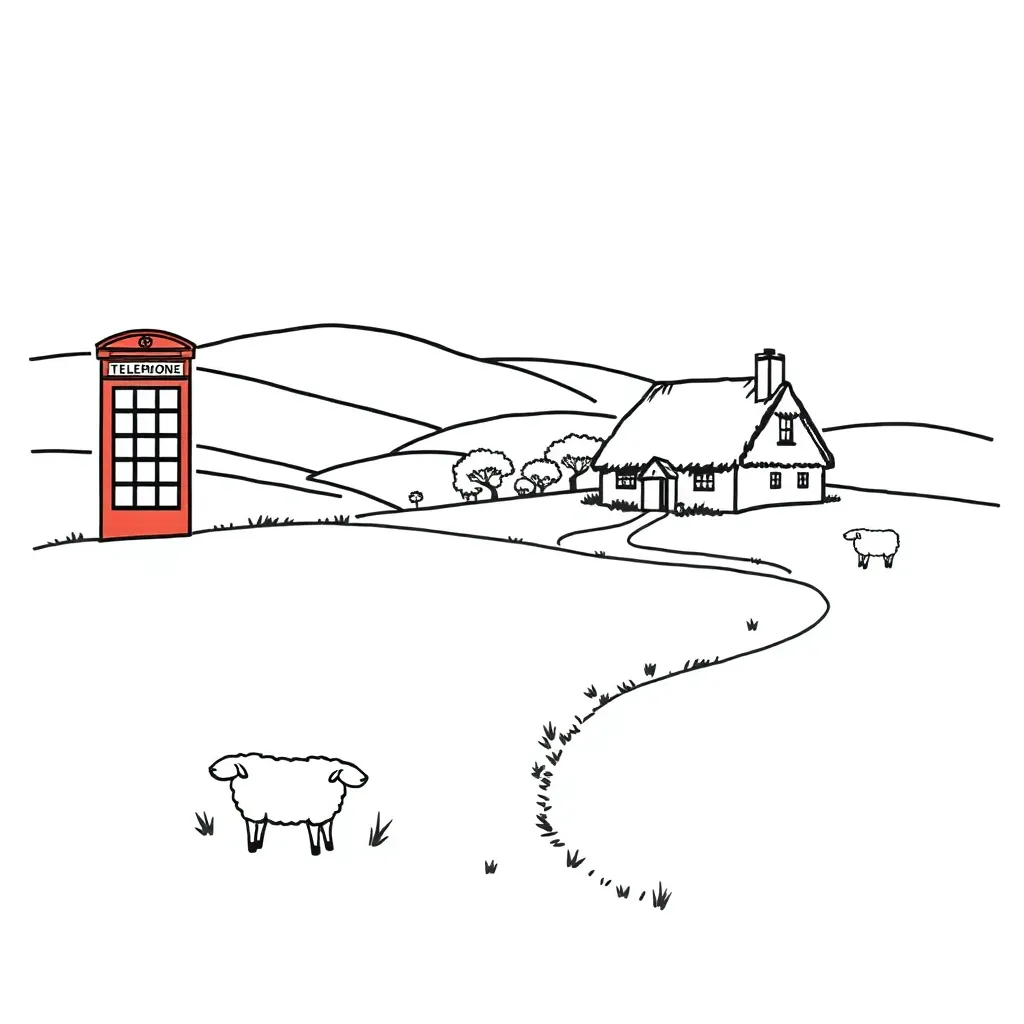 Poetry books and quill pen illustration