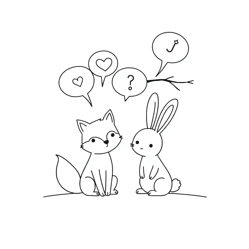 Creation story illustration