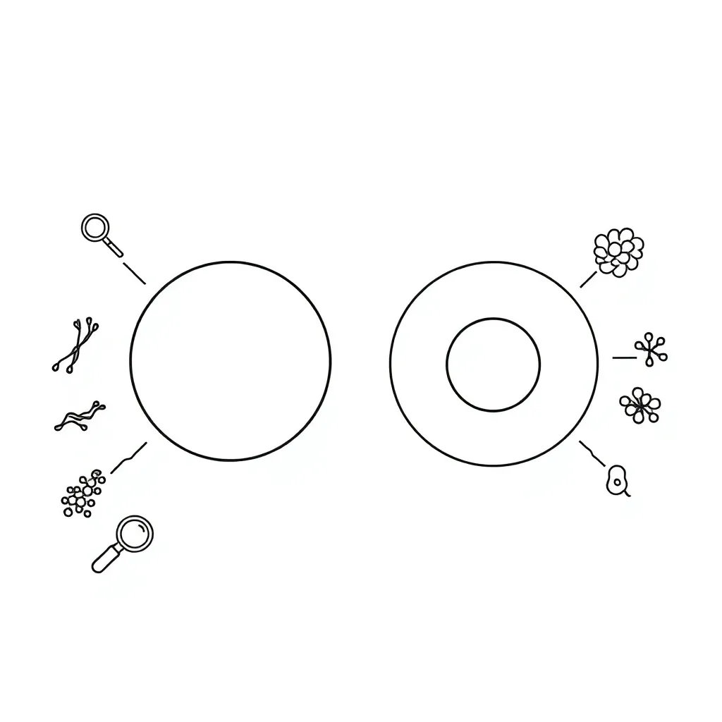 Cell diagram illustration