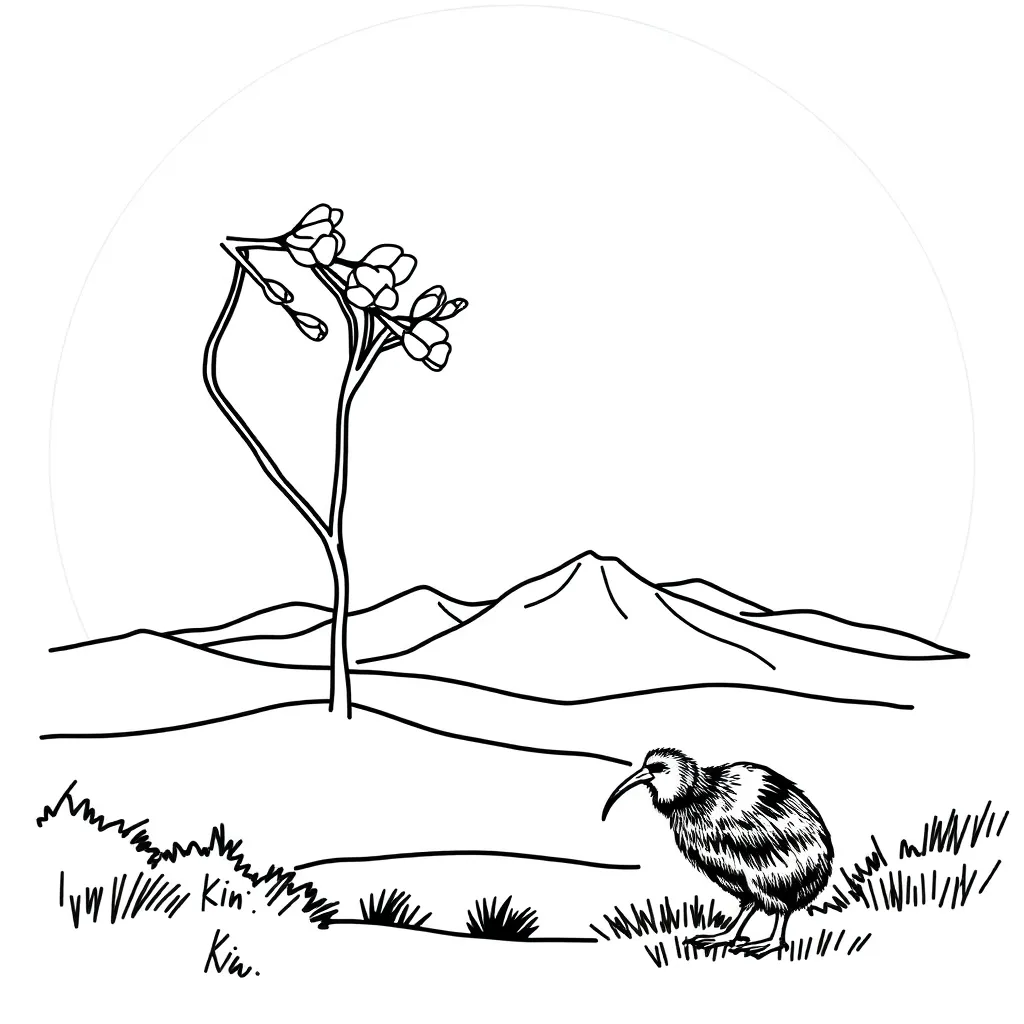 Animals and poetry illustration