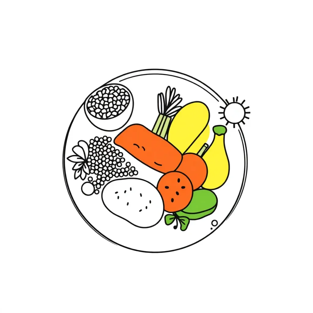 Nutrition assessment illustration