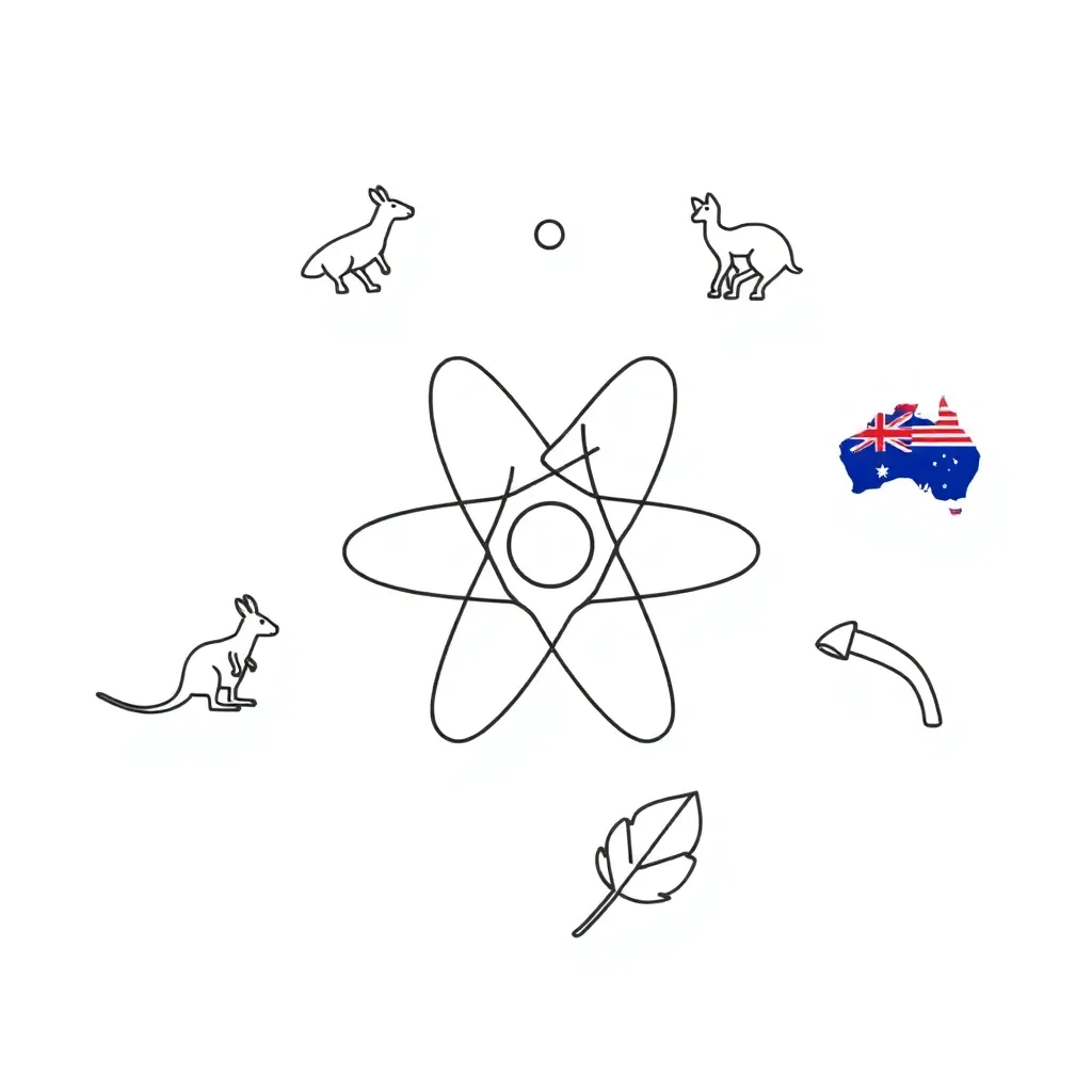 Atomic structure diagram