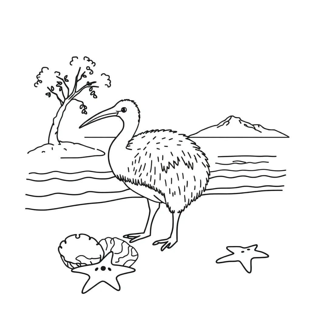 Ocean creature illustration
