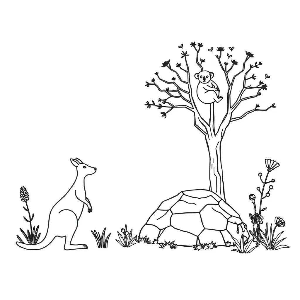 Ants in their habitat