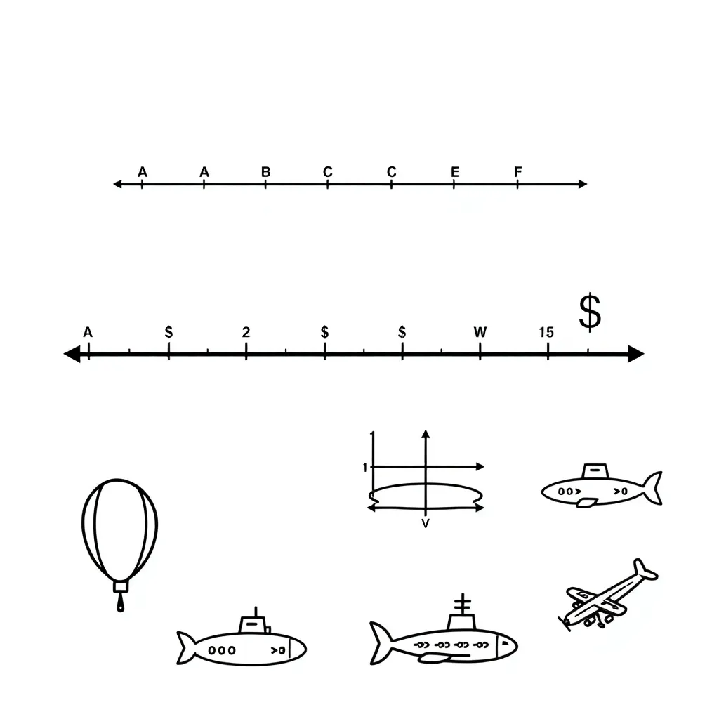Number line illustration
