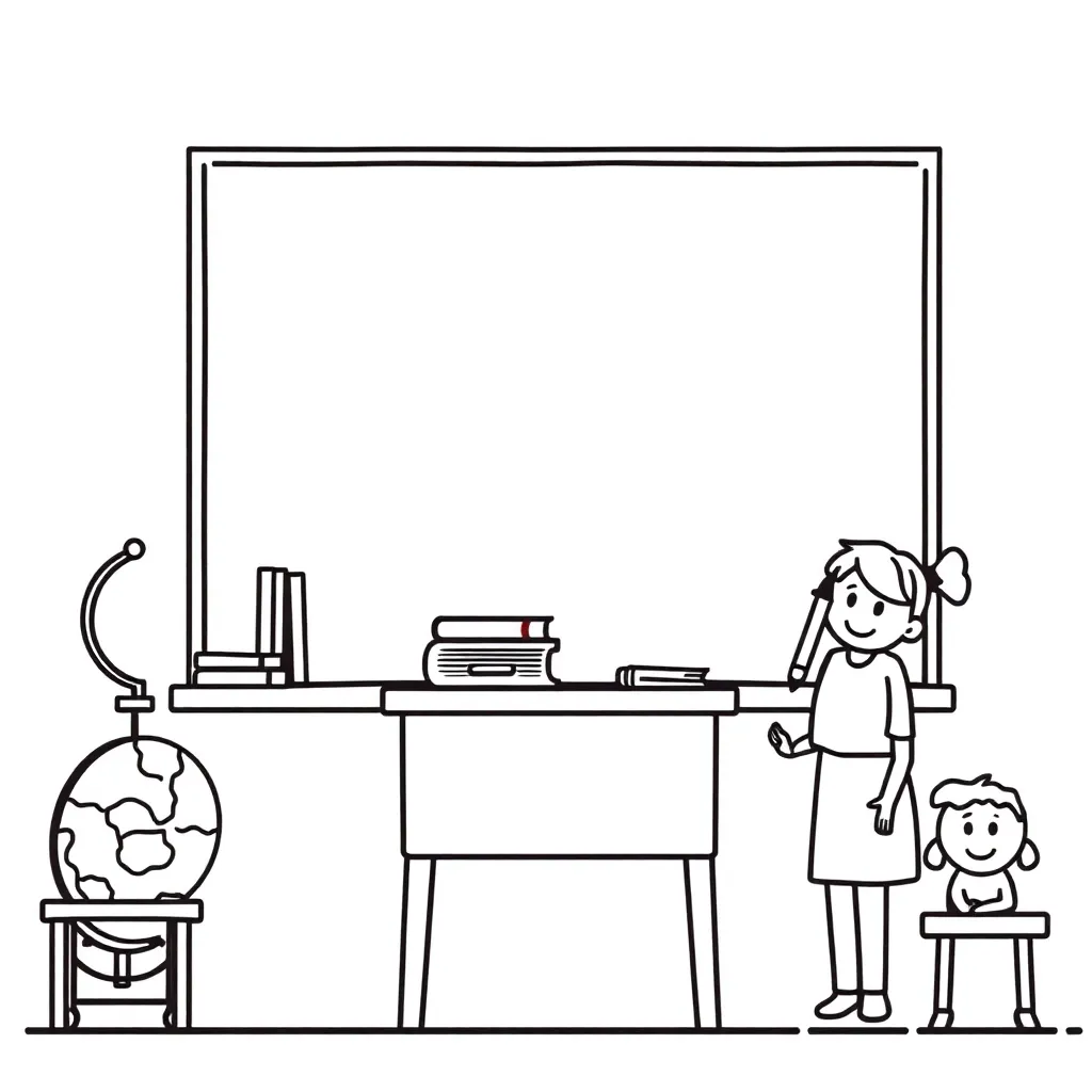 Worksheet illustration