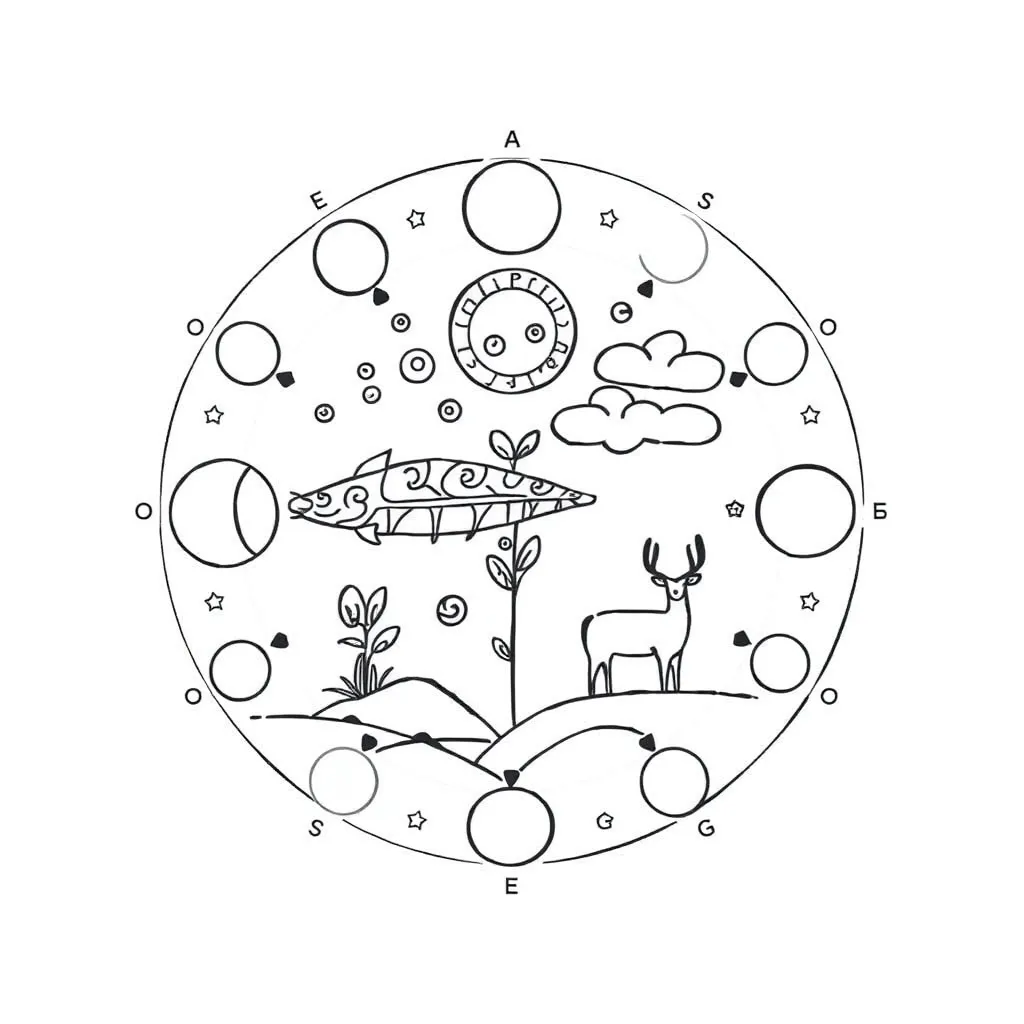 Māori lunar calendar phases