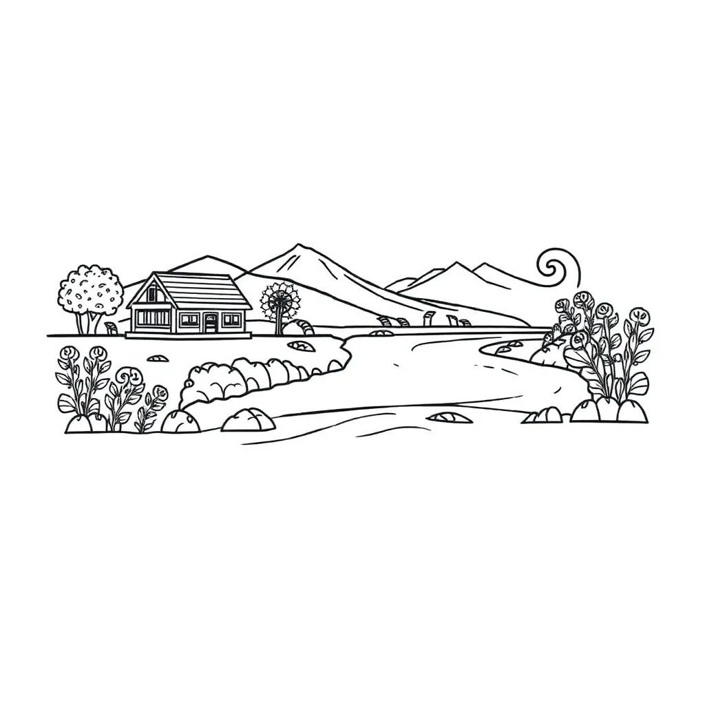 Māori spiritual symbols and Taumarunui landscape