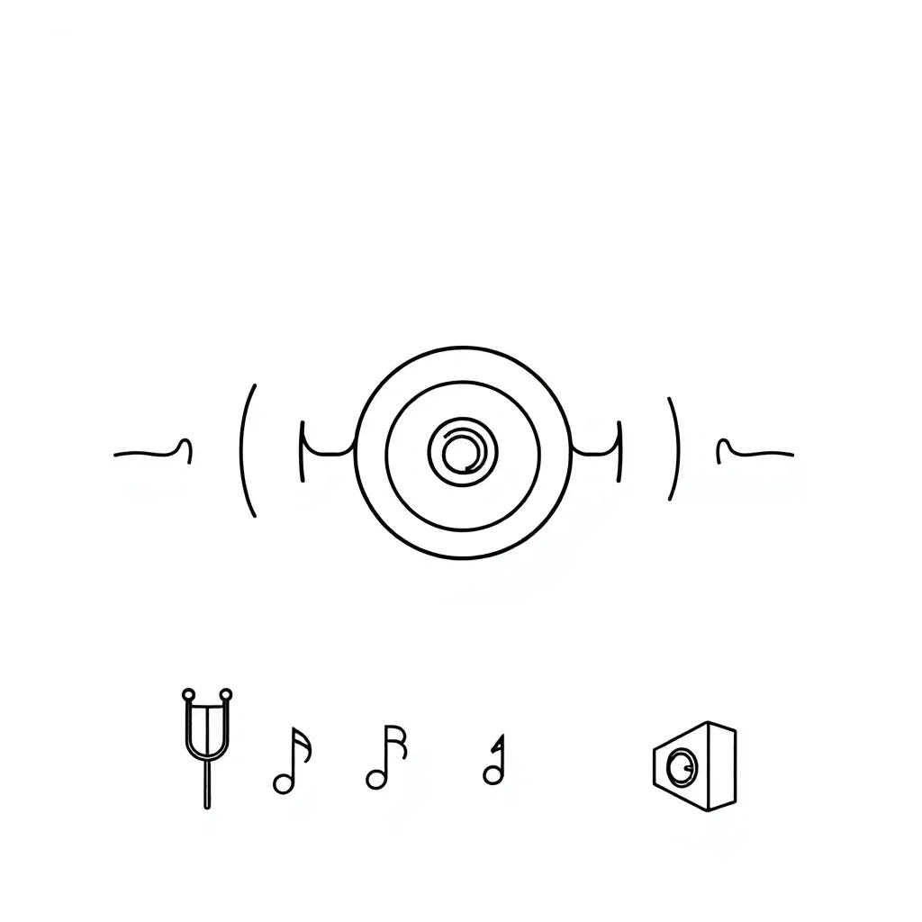 Sound waves traveling through different mediums