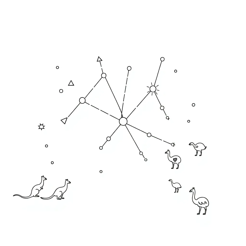 Network diagram illustration