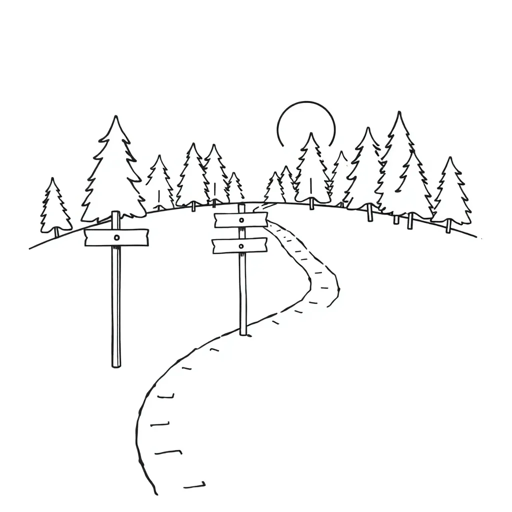 Writing signposts illustration