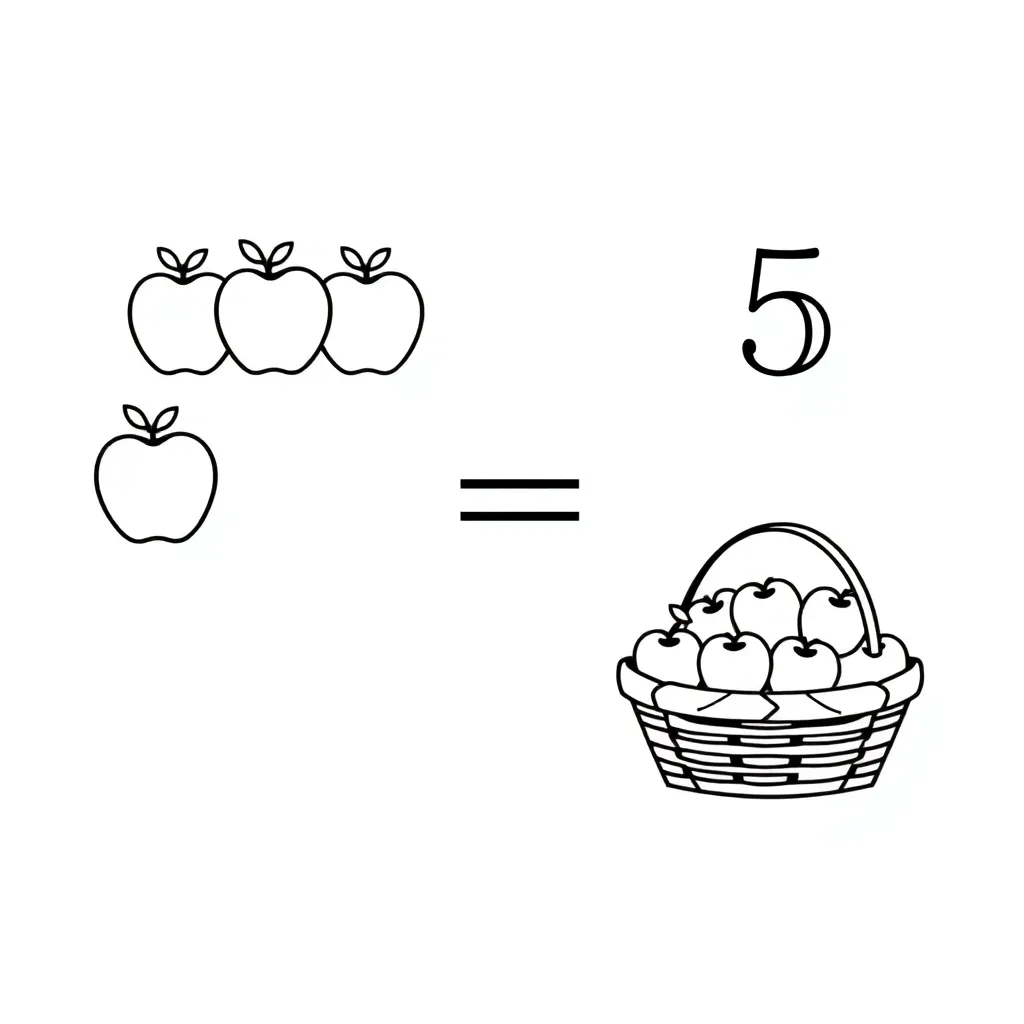 Children solving maths problems