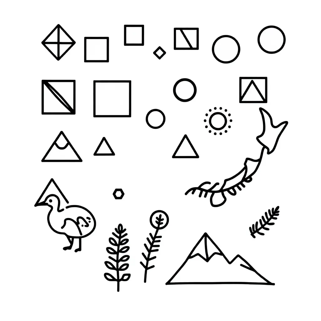 Advanced geometry angles illustration