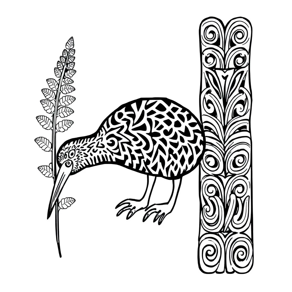 Digital story creation illustration