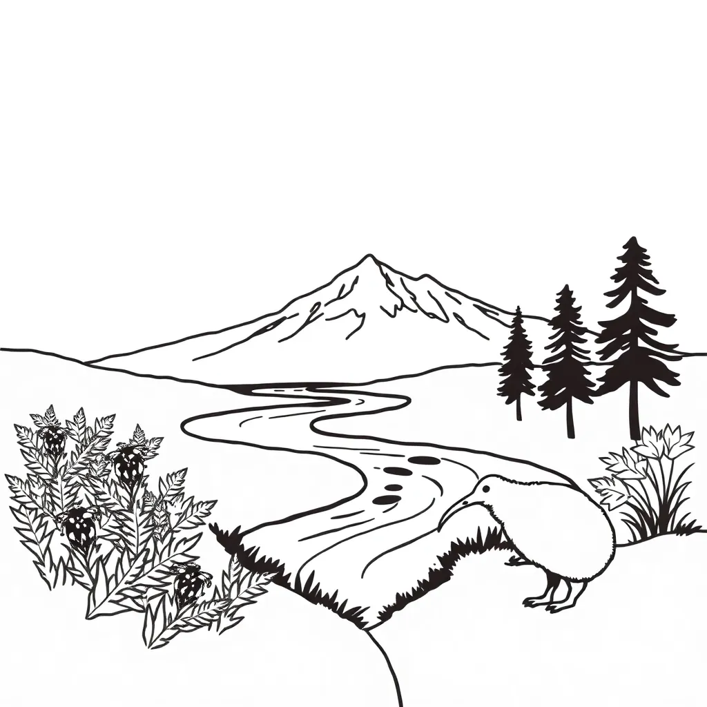 Poetry and imagery illustration