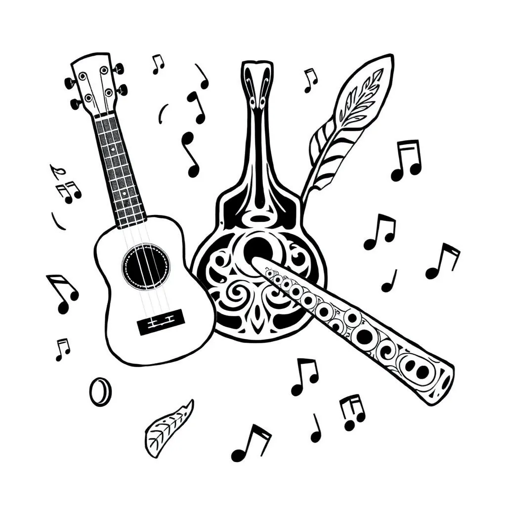 Poetry sound waves illustration