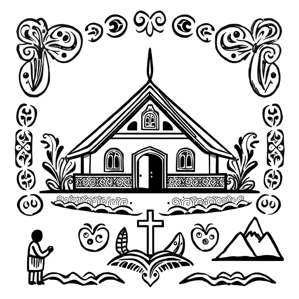Māori spiritual symbols and community