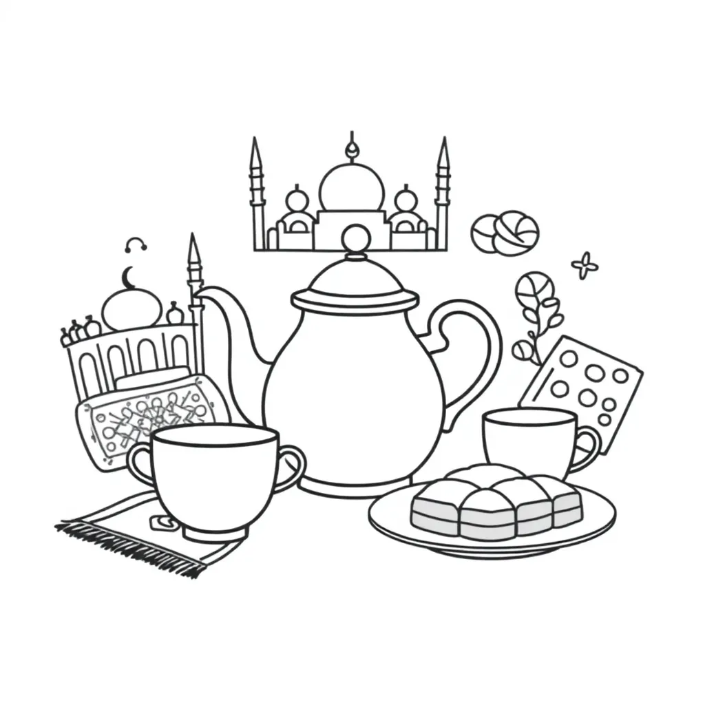 Turkish conversation illustration