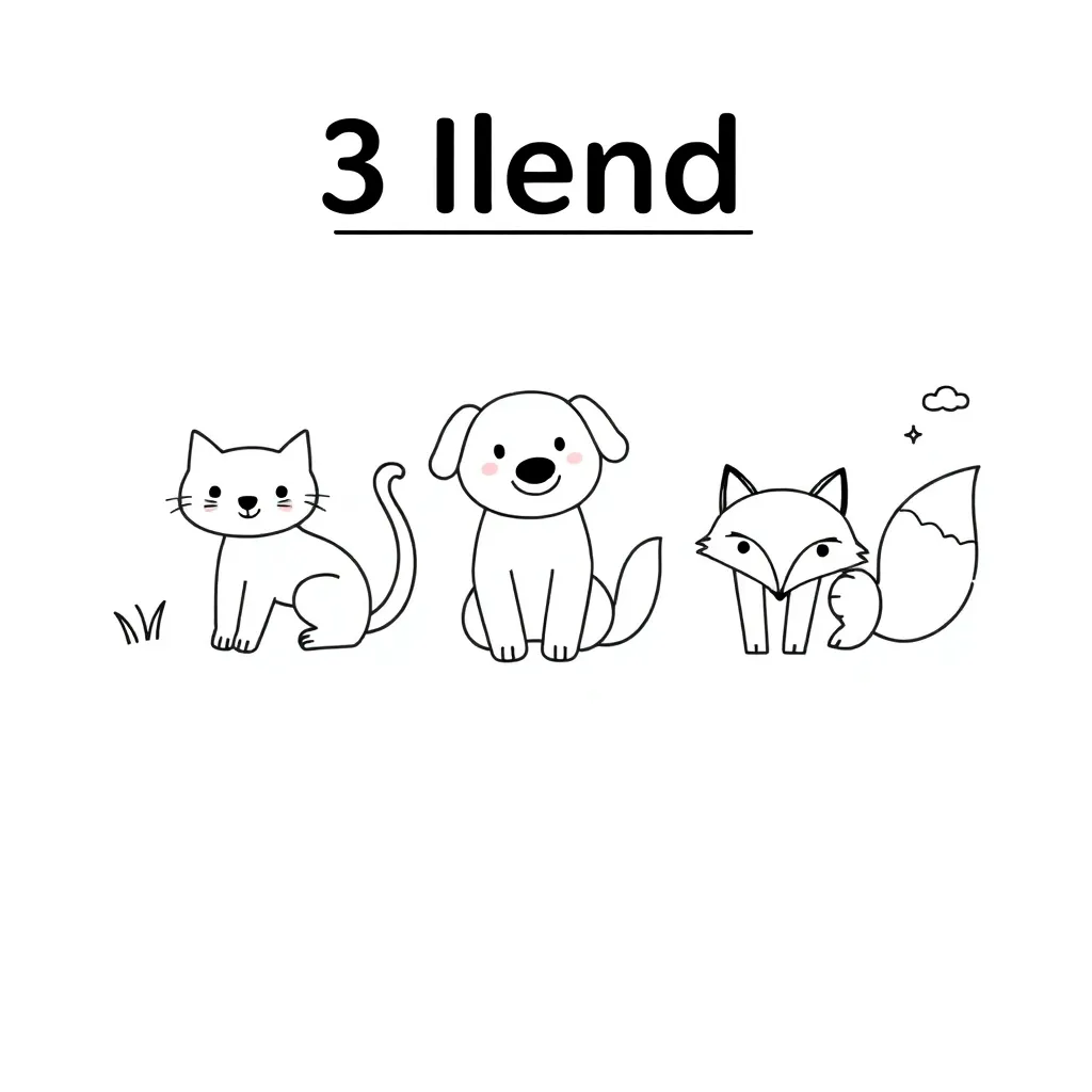 Three consonant letters blending together
