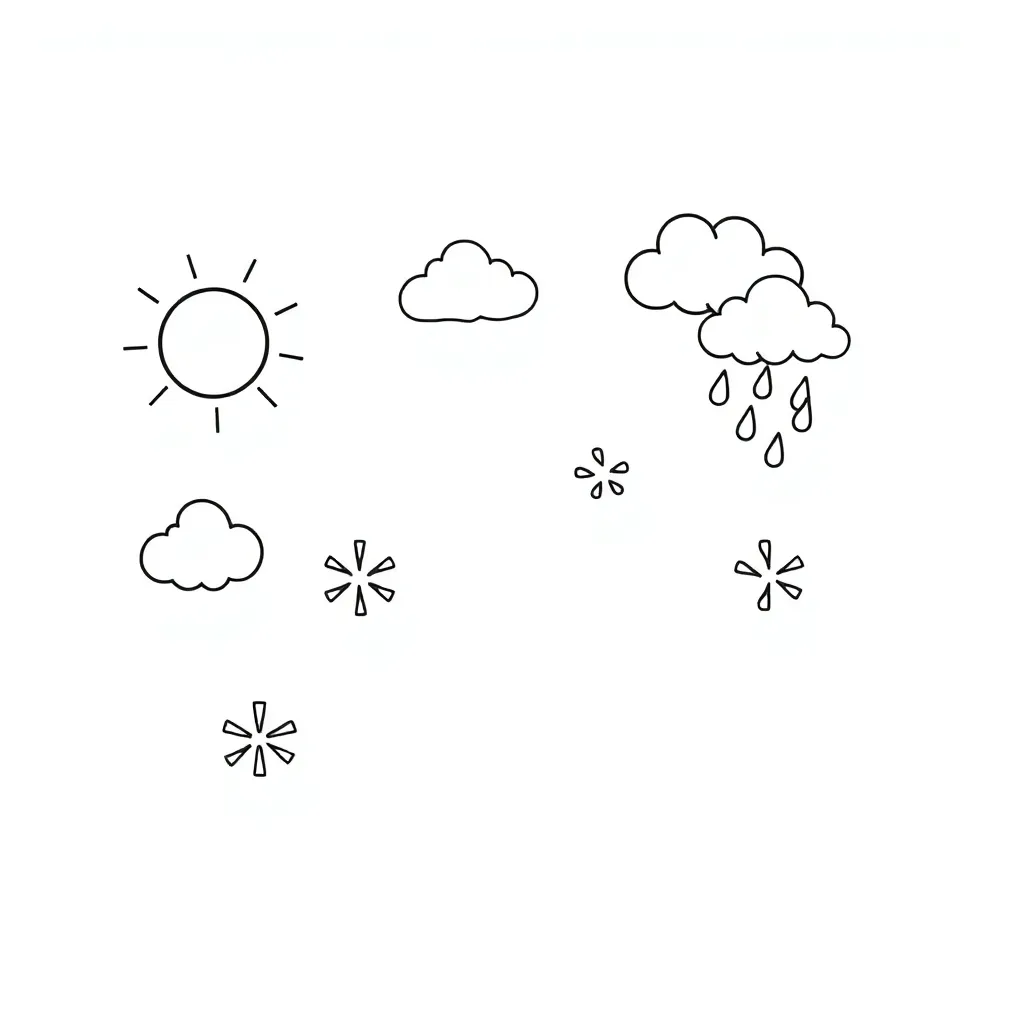 Weather and climate illustration