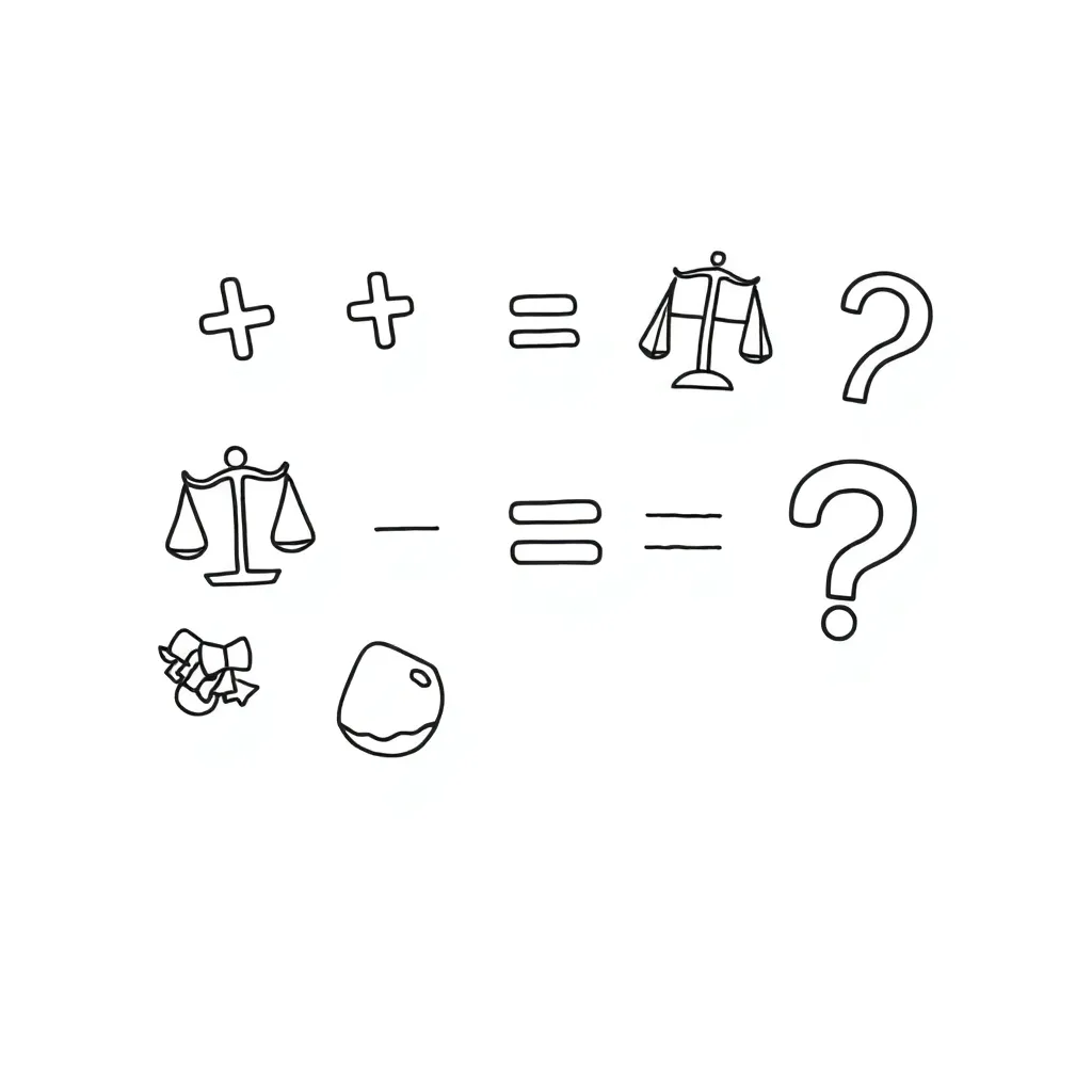 Mathematical equations and symbols