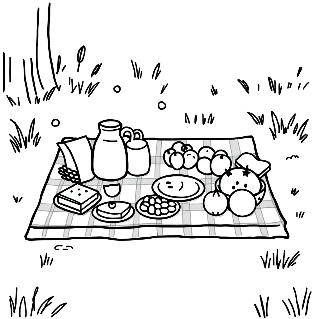 Worksheet illustration