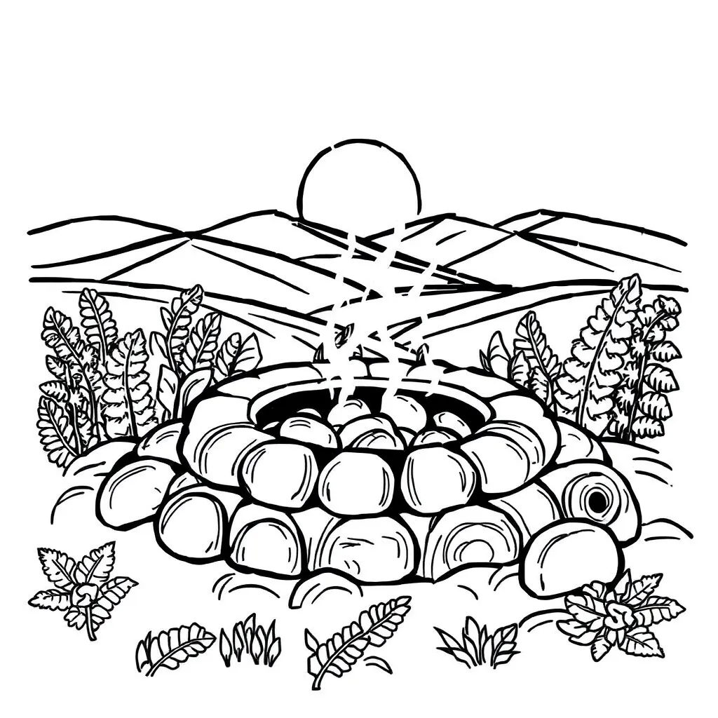 Recipe writing illustration