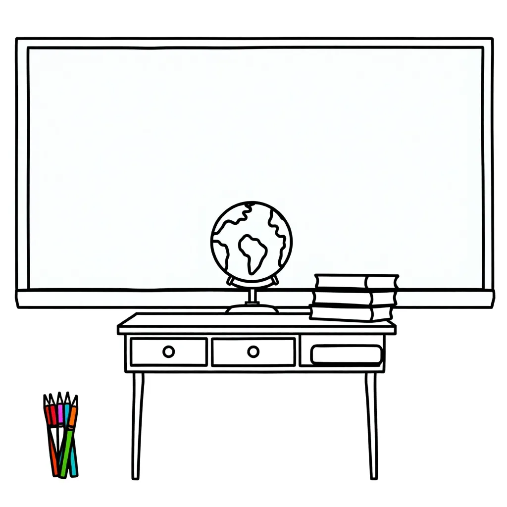 Vocabulary book illustration