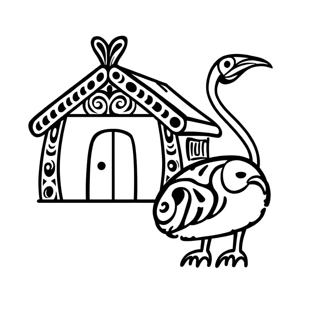 Te tinana Māori illustration