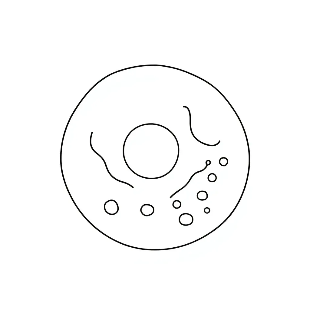 Cell diagram illustration