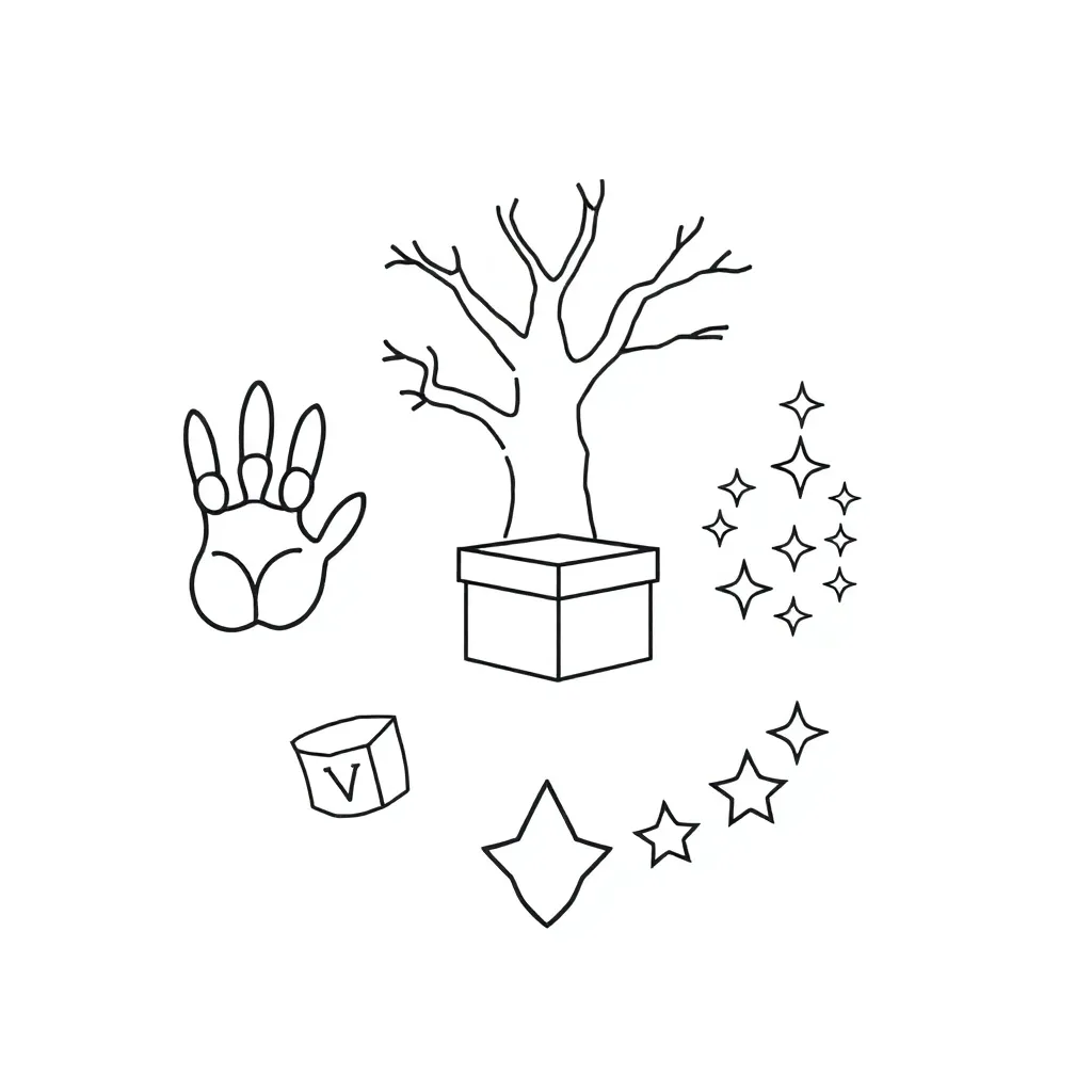 Monkey's paw illustration