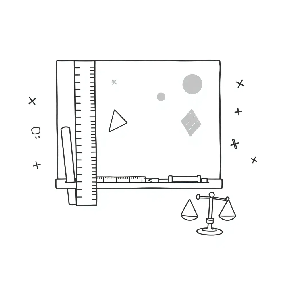 Algebraic equations illustration