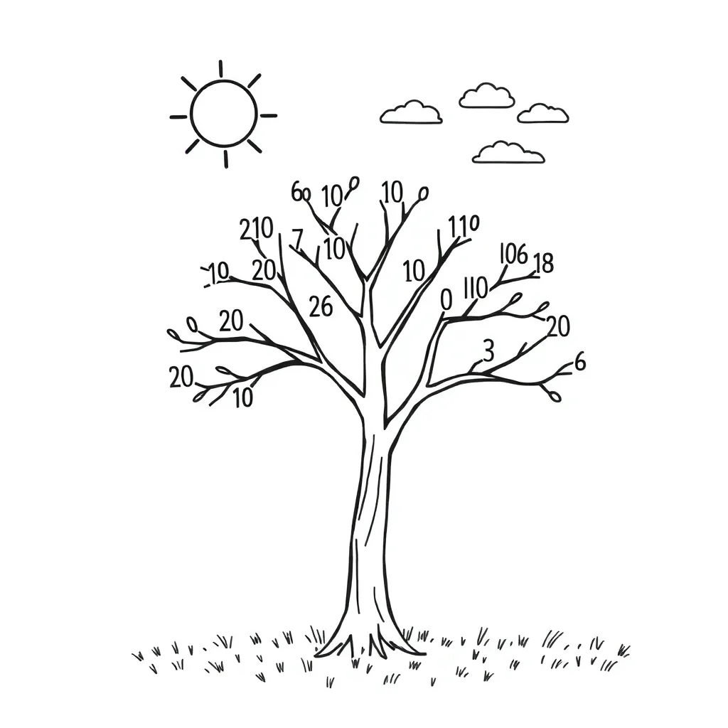 Tally marks illustration