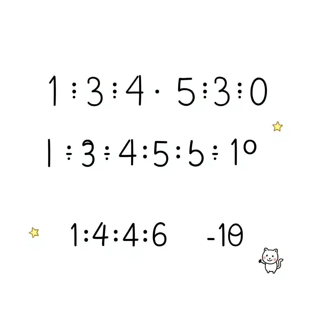 Tally marks counting illustration