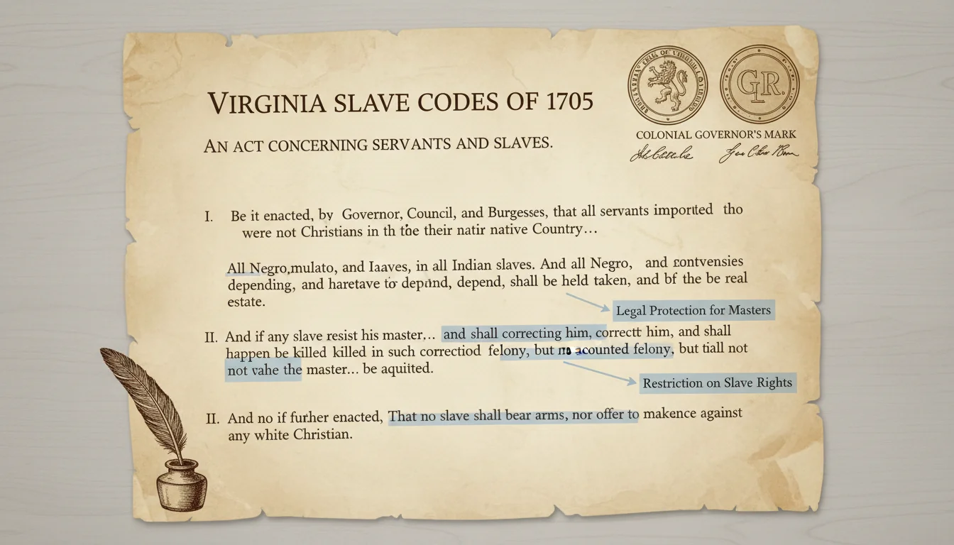 Key Features of Slave Codes