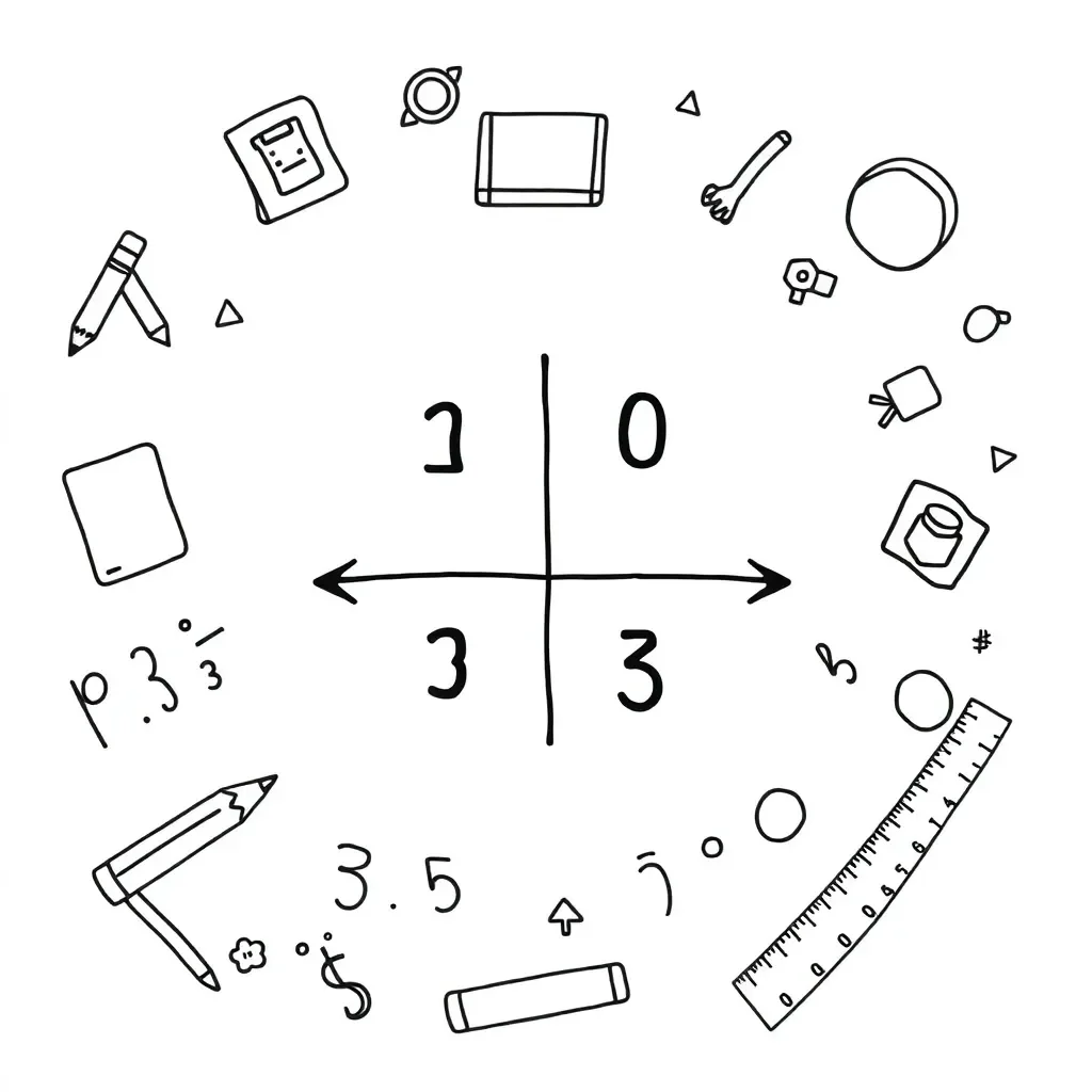 Long division illustration