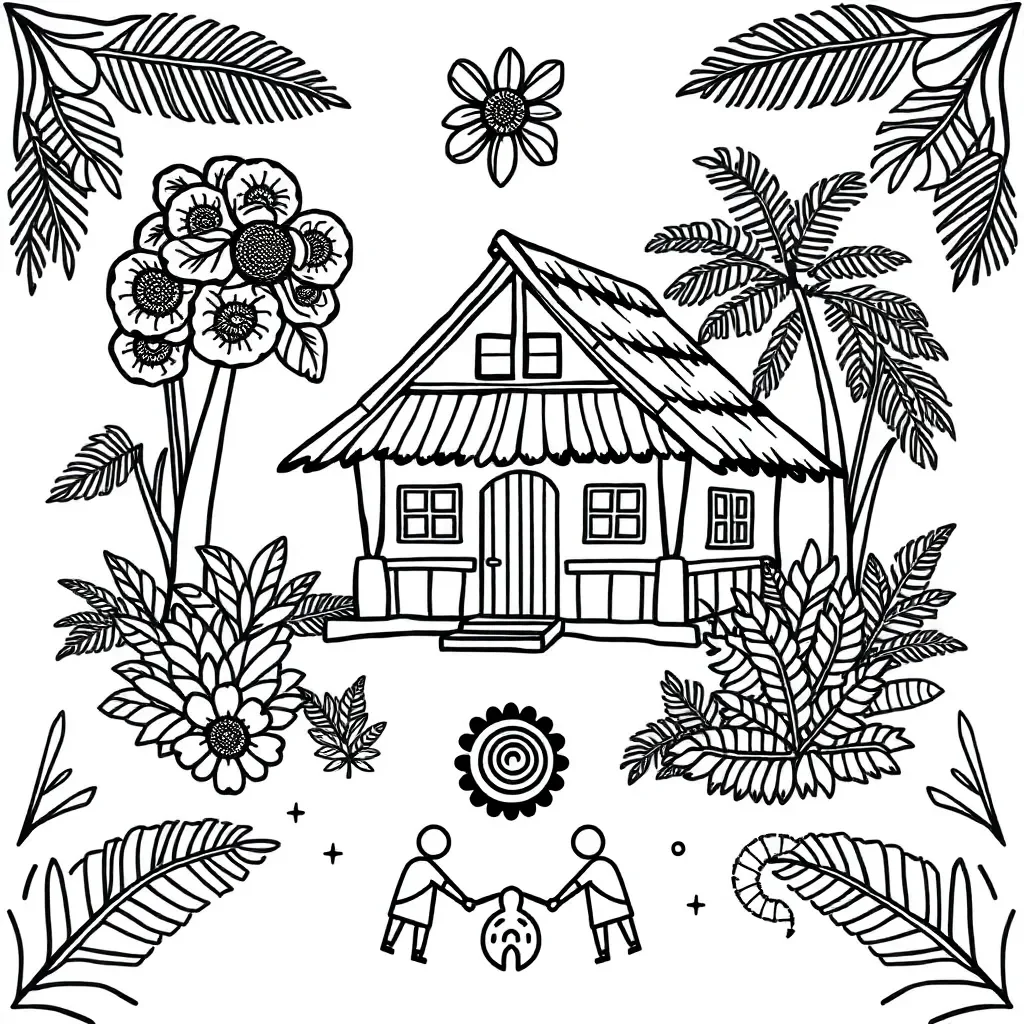 Sāmoan cultural symbols and New Zealand flag