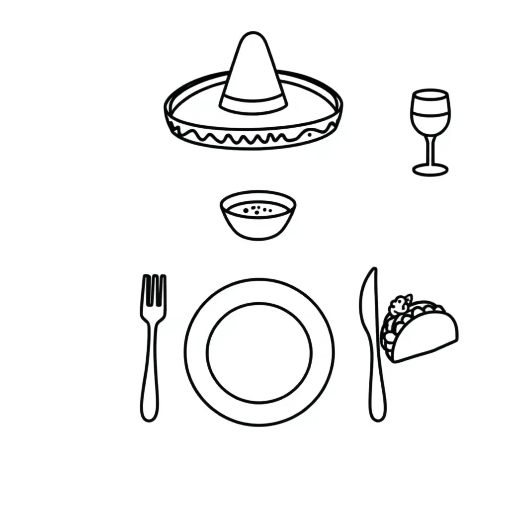 Spanish restaurant scene with diners