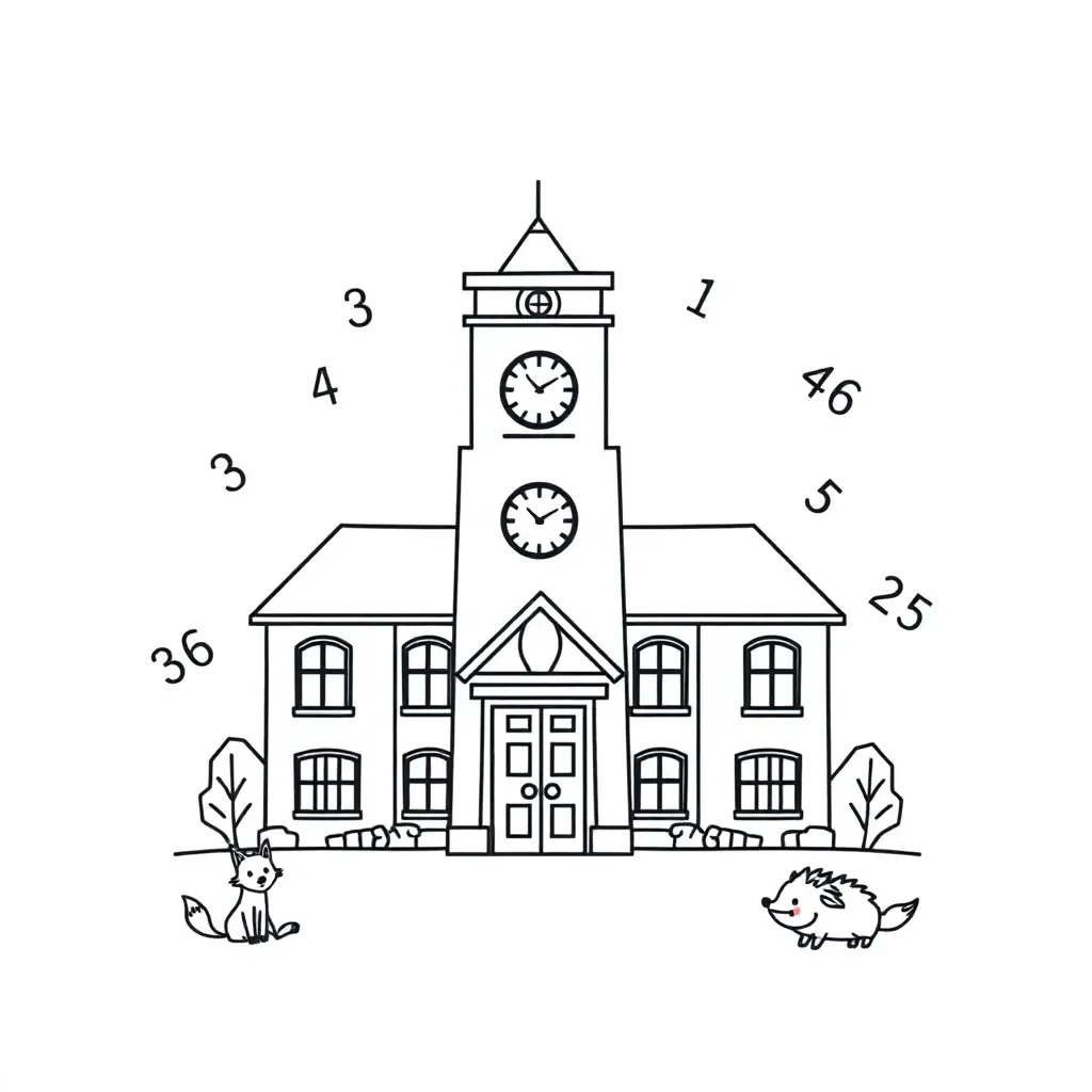 Column addition illustration