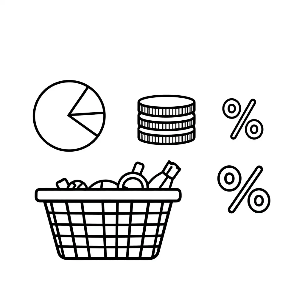 Percentage calculation illustration
