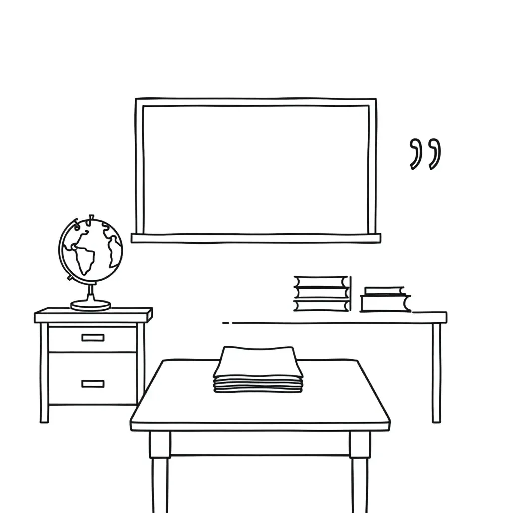 Grammar worksheet illustration